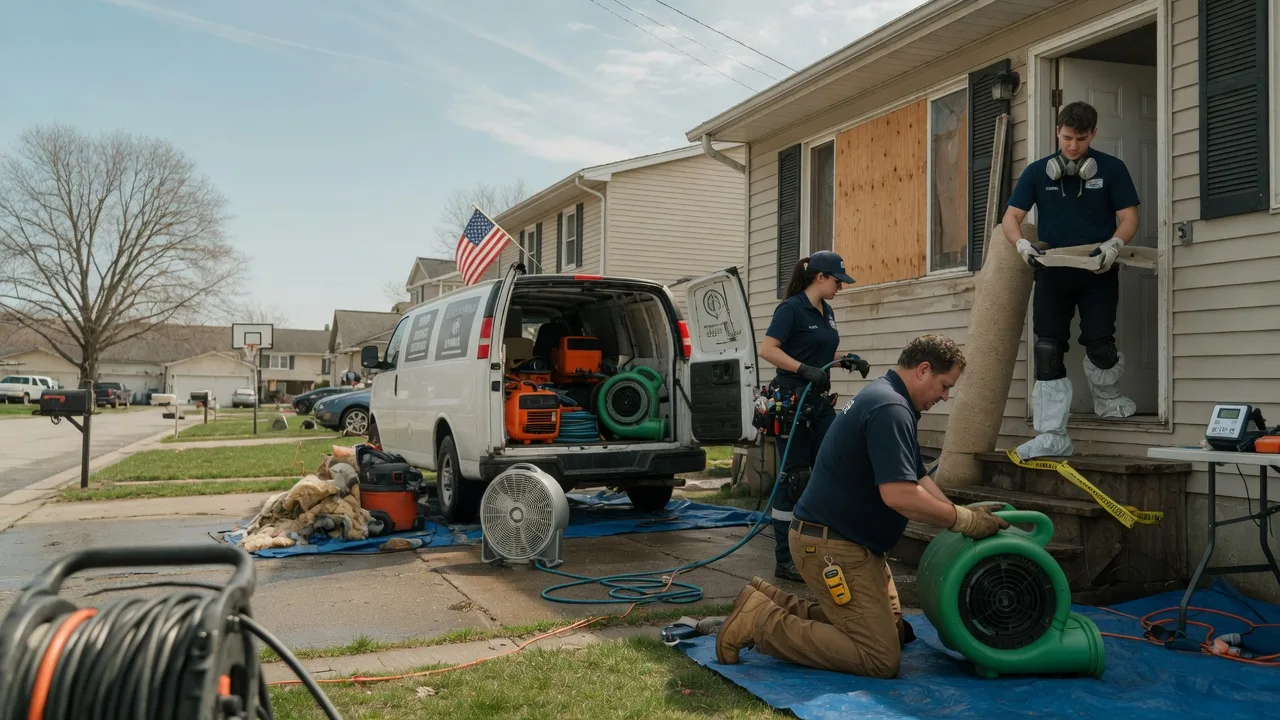 Water Damage Restoration in Dudley, MO near me
